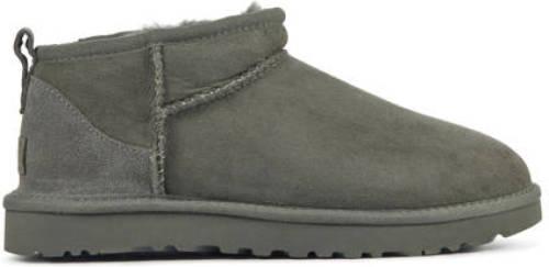 Ugg suede enkellaarzen grijs