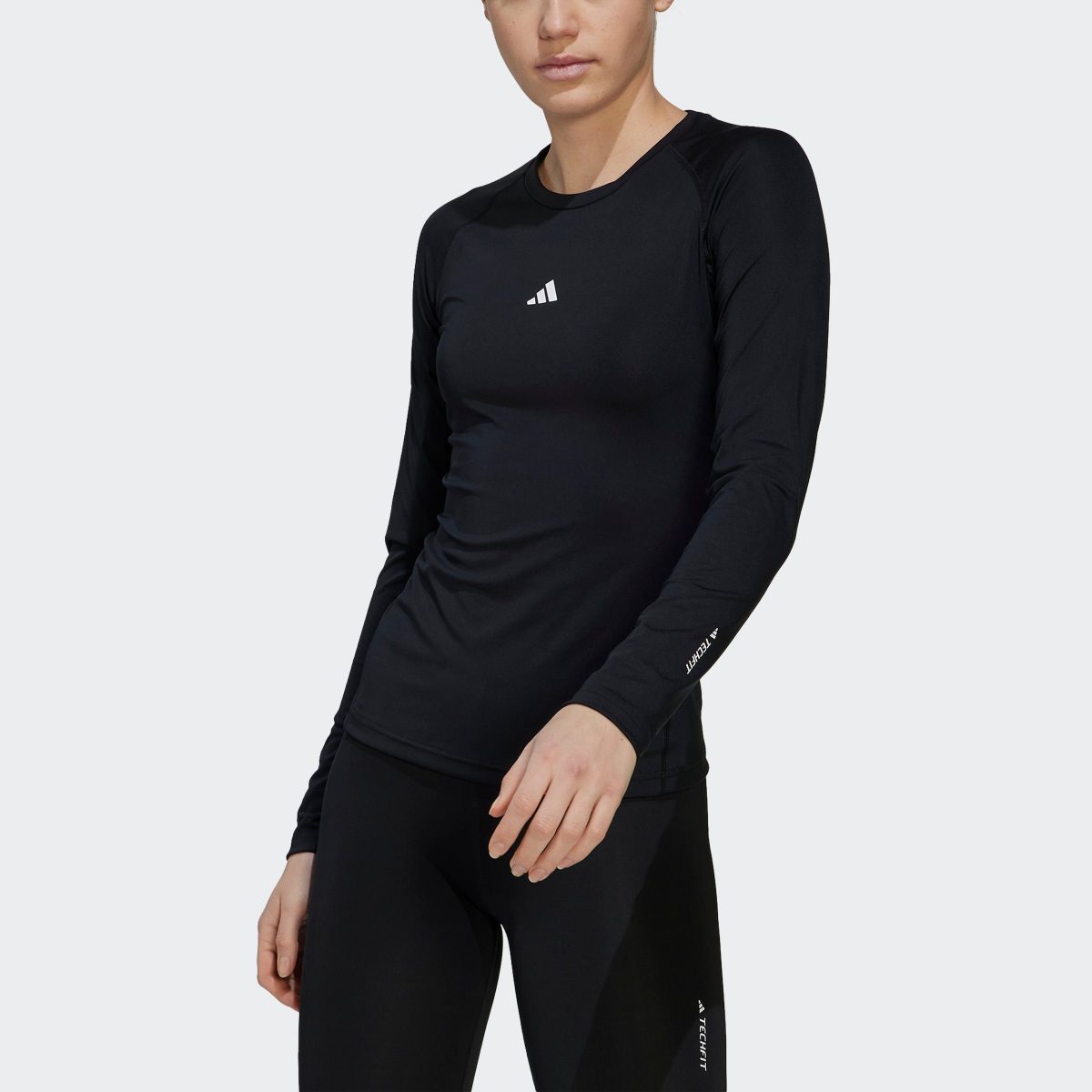 adidas Performance Functioneel shirt TECHFIT TRAINING LONGSLEEVE
