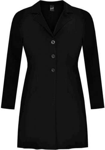 Yoek blazer zwart