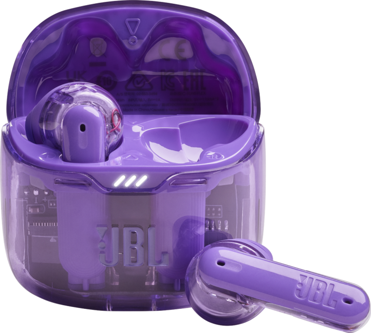 JBL Tune Flex Ghost Paars