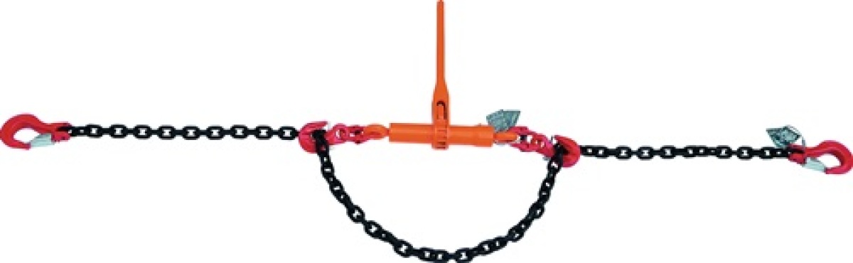 Dolezych Spanketting | 2-delig kwaliteitsklasse 8 | 3,5 m dikte 10-8 mm trekkracht 6.300 daN | 1.575 daN | 1 stuk - 19406302-3,5