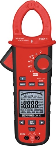 Benning Stroomtangmultimeter | 10 mA-600 A AC/DC | CAT IV 600 V | 1 stuk - 044680