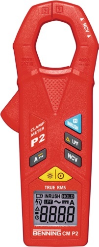 Benning Stroomtangmultimeter | 0,01 A-400 A AC/DC | CAT III 600 V | met batterijen/meetleidingen/tas | 1 stuk - 044679