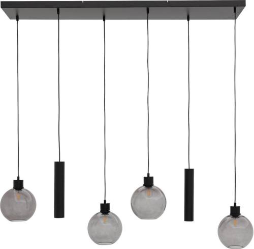 Goossens Excellent Hanglamp Lyon, Hanglamp met 6 lichtpunten