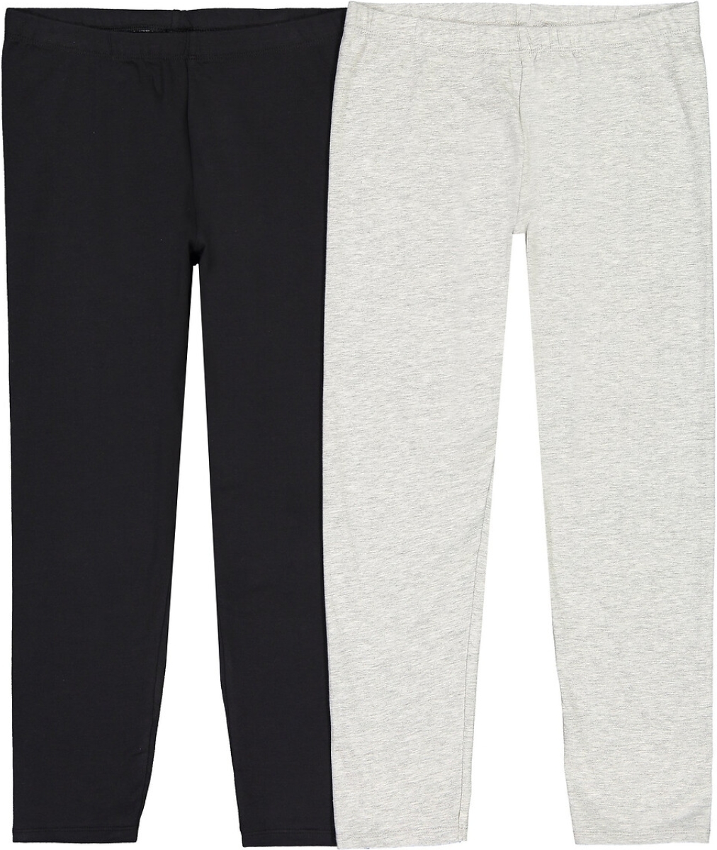 La Redoute Collections Set van 2 7/8ste leggings 10-16 jaar