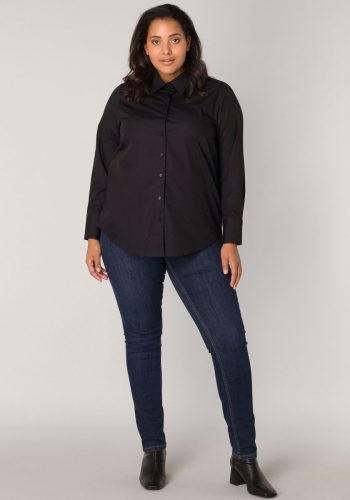 Base Level Curvy Klassieke blouse Aliza