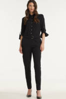 TQ-Amsterdam jumpsuit Gerda van travelstof zwart