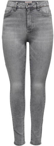 Only high waist skinny jeans ONLRAIN-WAUW grijs