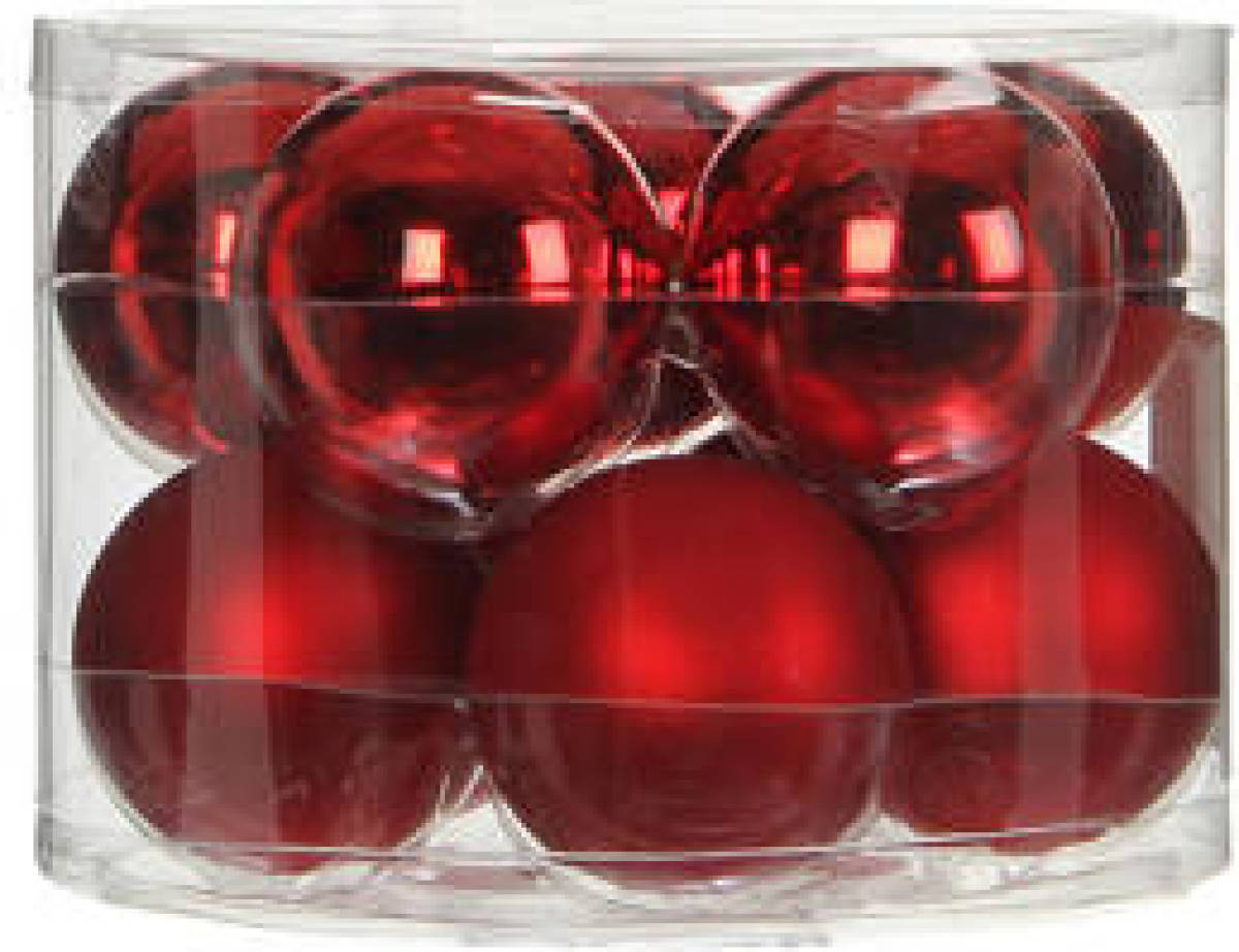 Nova Belle kerstbal (set van 10) (ø6 cm)