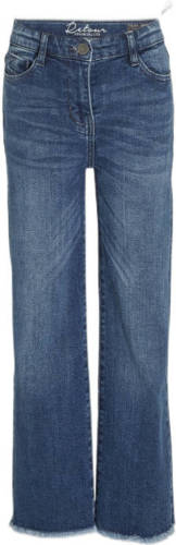 Retour Denim high waist wide leg jeans Missour medium blue denim