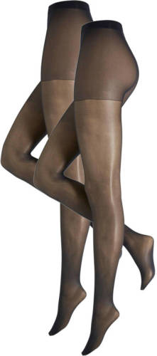whkmp's own panty 40 denier set van 2 marine