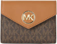 Michael Kors portemonnee Carmen M met logoprint bruin
