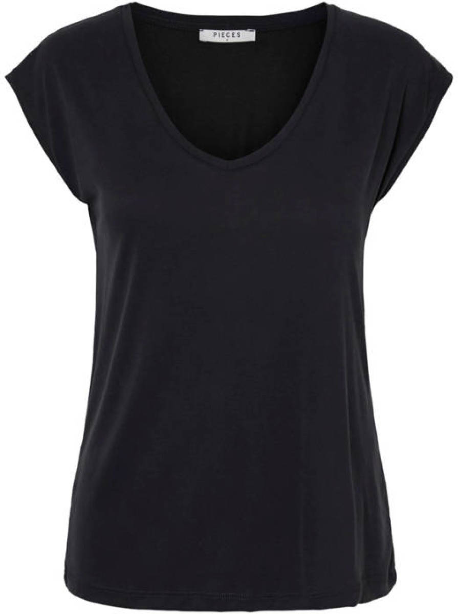 PIECES T-shirt zwart