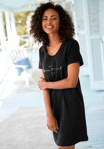 Vivance Dreams Big-shirt met frontprint