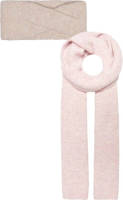 Only hoofdband + sjaal ONLLINEA lichtroze