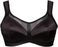 Plaisir +size bh zonder beugel Ellie zwart