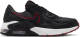 Nike Air Max Excee Leather sneakers antraciet/zwart/rood