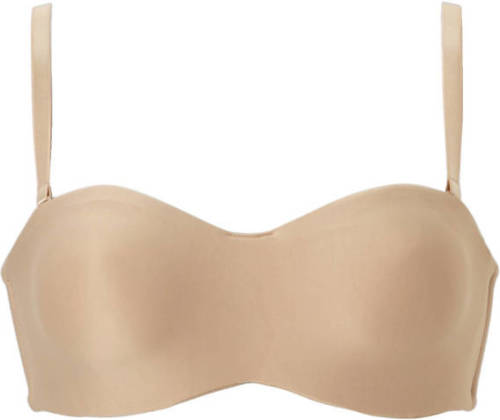 Maidenform strapless minimizer beige