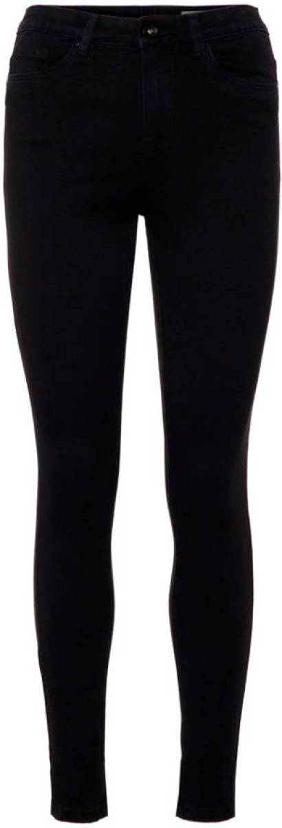 VERO MODA high waist skinny jeans zwart