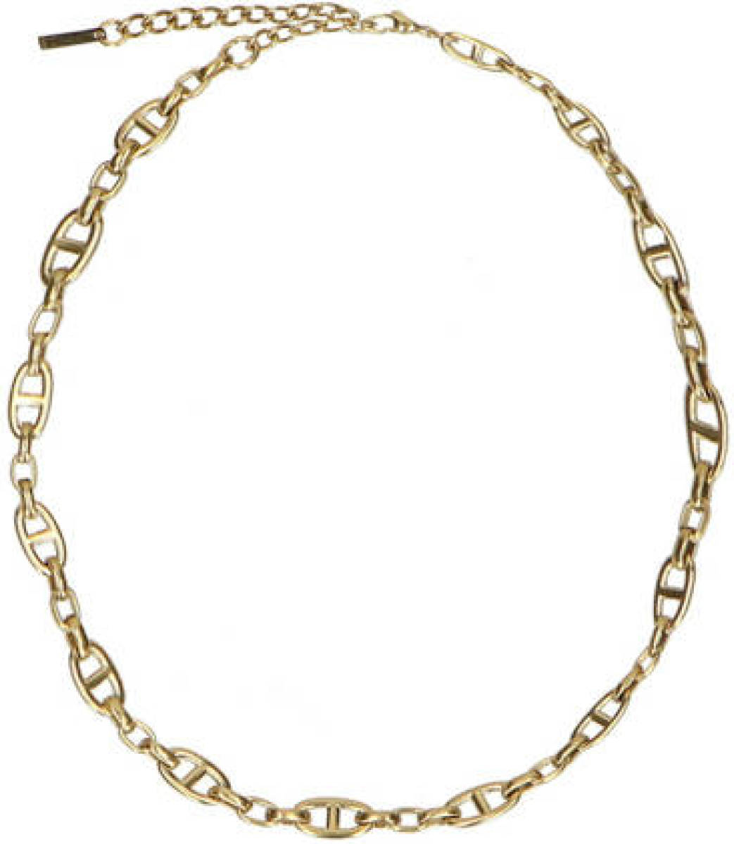 Sacha schakelarmband goudkleurig