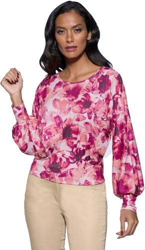 ASHLEY BROOKE by Heine Shirt met vleermuismouwen Gedessineerd shirt (1-delig)