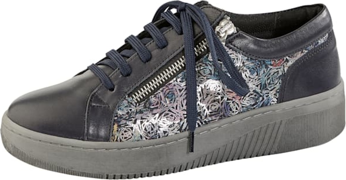Veterschoen Verwisselbare leren binnenzool Gemini Blauw