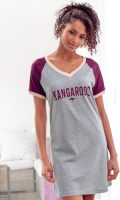 Kangaroos Big-shirt met contrastkleurige raglanmouwen