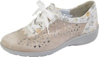 Veterschoen met luchtige perforaties Semler Beige