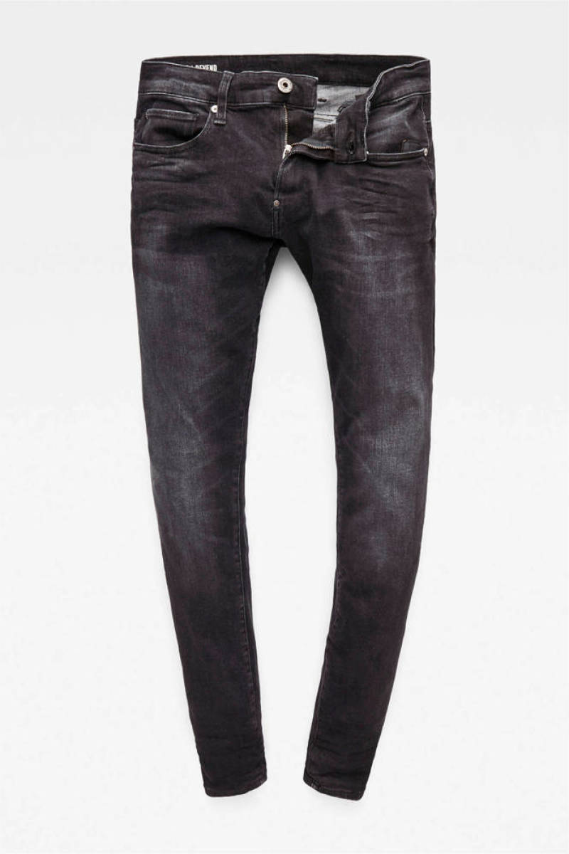 G-star Raw skinny fit jeans Revend medium aged faded