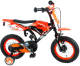 Volare Motorbike 12 inch kinderfiets orange