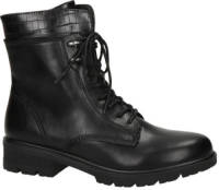 Tamaris veterboots zwart