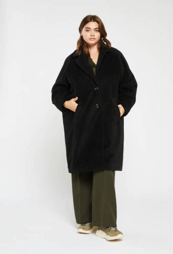 ZINO & JUDY coat zwart