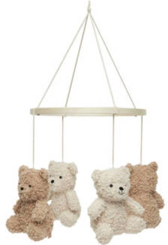 Jollein baby mobiel Teddy Bear Naturel/Biscuit