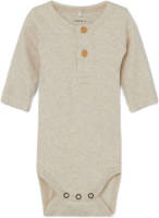 NAME IT BABY romper NBMKAB ecru melange