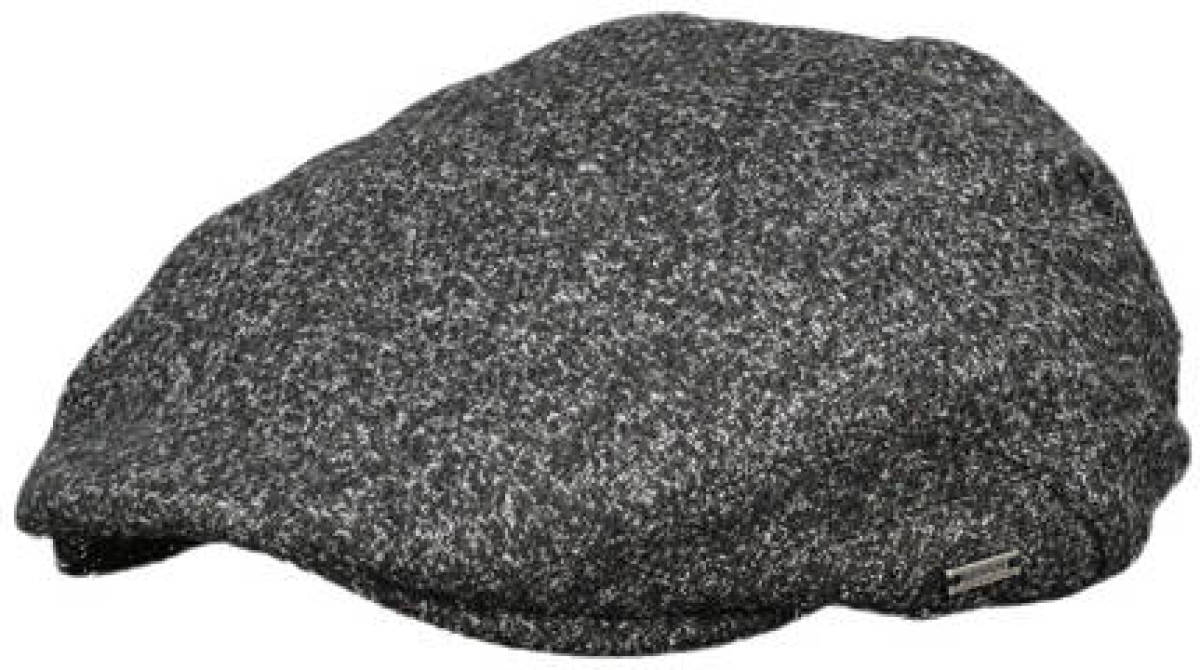 LERROS flatcap gemeleerd antraciet