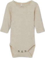 NAME IT BABY romper NBFKAB ecru melange