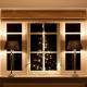 Fairybell deur lichtboom (60 LED's) (125 cm)