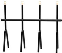 Konstsmide kandelaar (dimmer) (44,5x51 cm) (4 lampen)