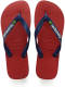 Havaianas Brasil Logo teenslippers rood/blauw