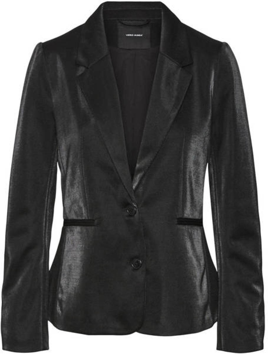 VERO MODA CURVE blazer zwart