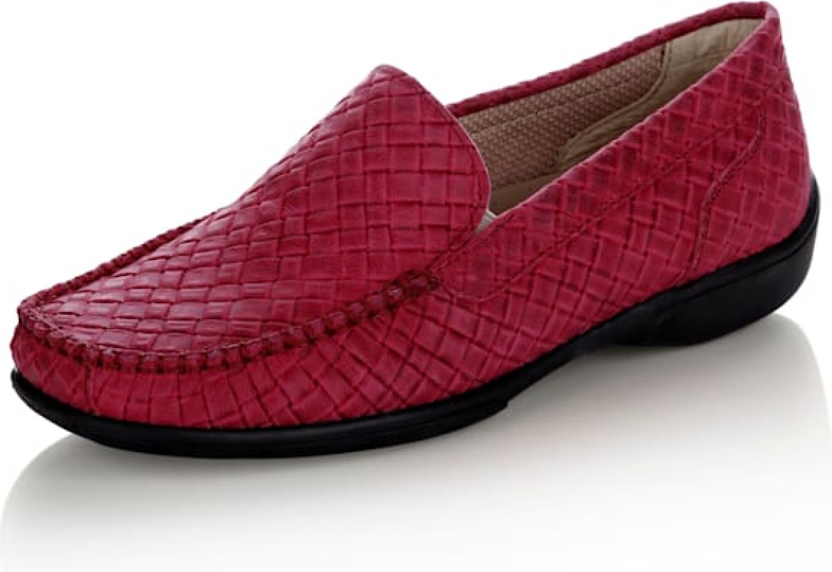 Mocassin Naturläufer Fuchsia