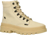 Palladium leren veterboots ecru