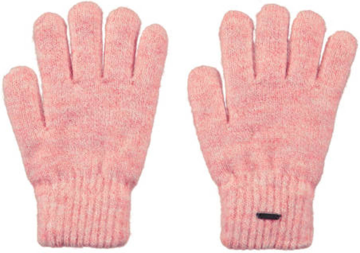 Barts gebreide handschoenen Shae lichtroze