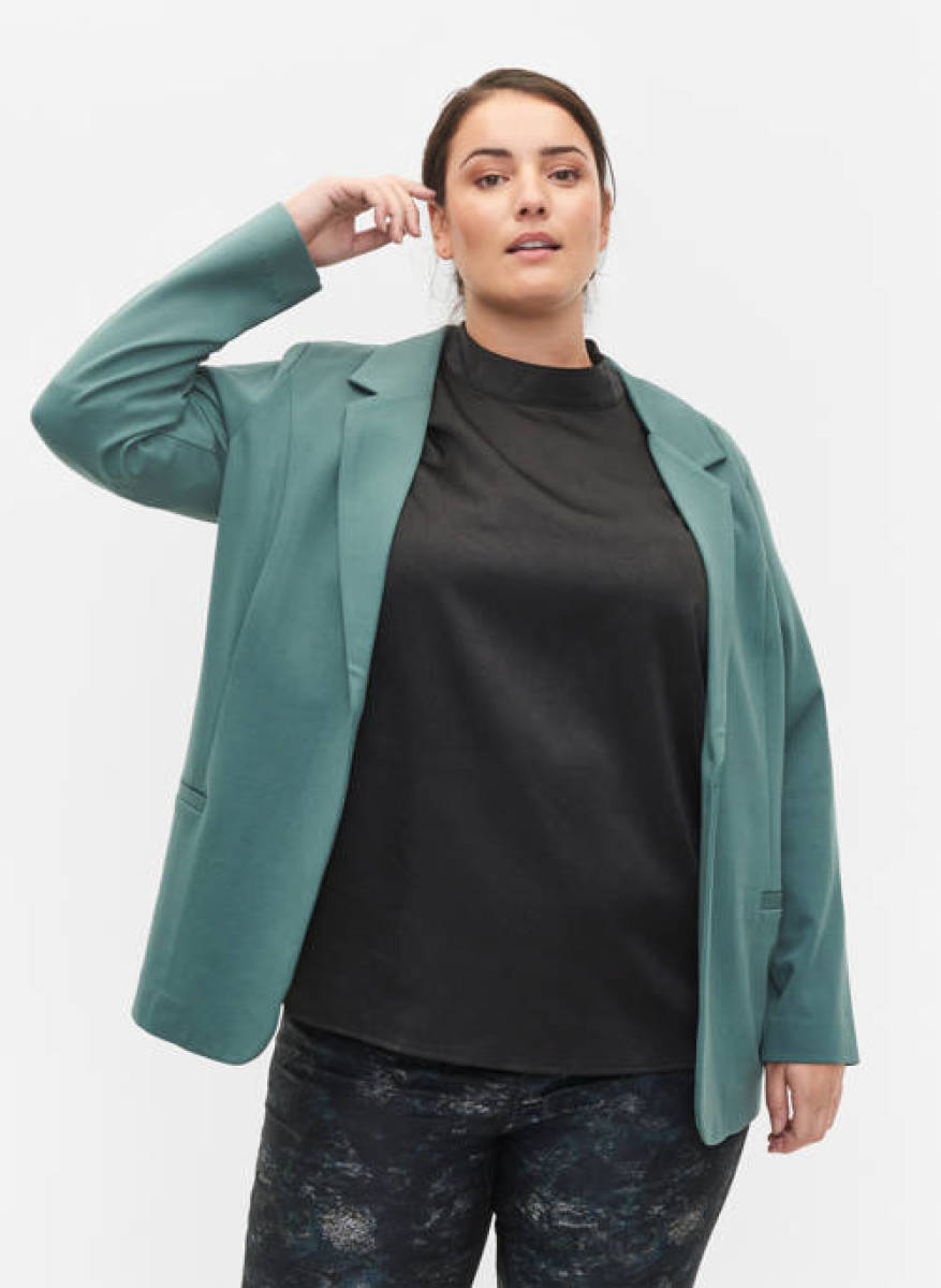 Zizzi blazer JMADDIE groen