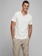 Jack & Jones ESSENTIALS T-shirt van biologisch katoen wit