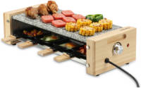 Swiss Pro+ Raclette Grill 8 Personen Inclusief Keramische Grilllaat