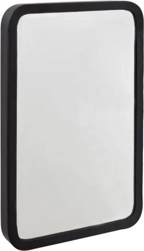Loft42 Mirror Wandspiegel - Zwart - Metaal - 46x31