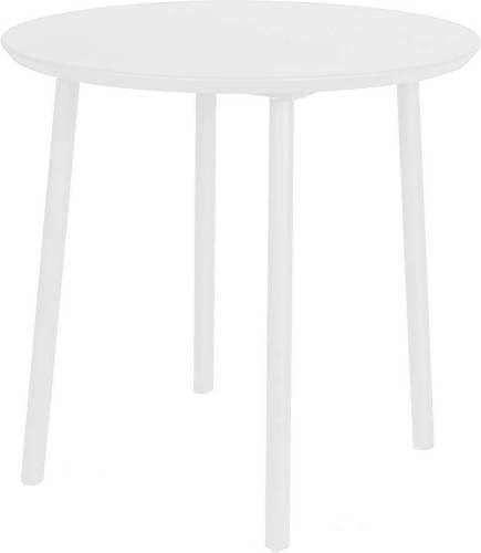 Warentuin George Table Diameter80x75 Cm Alu White