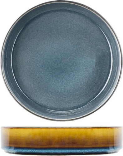 Cosy & Trendy Diep Bord Quintana Blue Ø 23 Cm