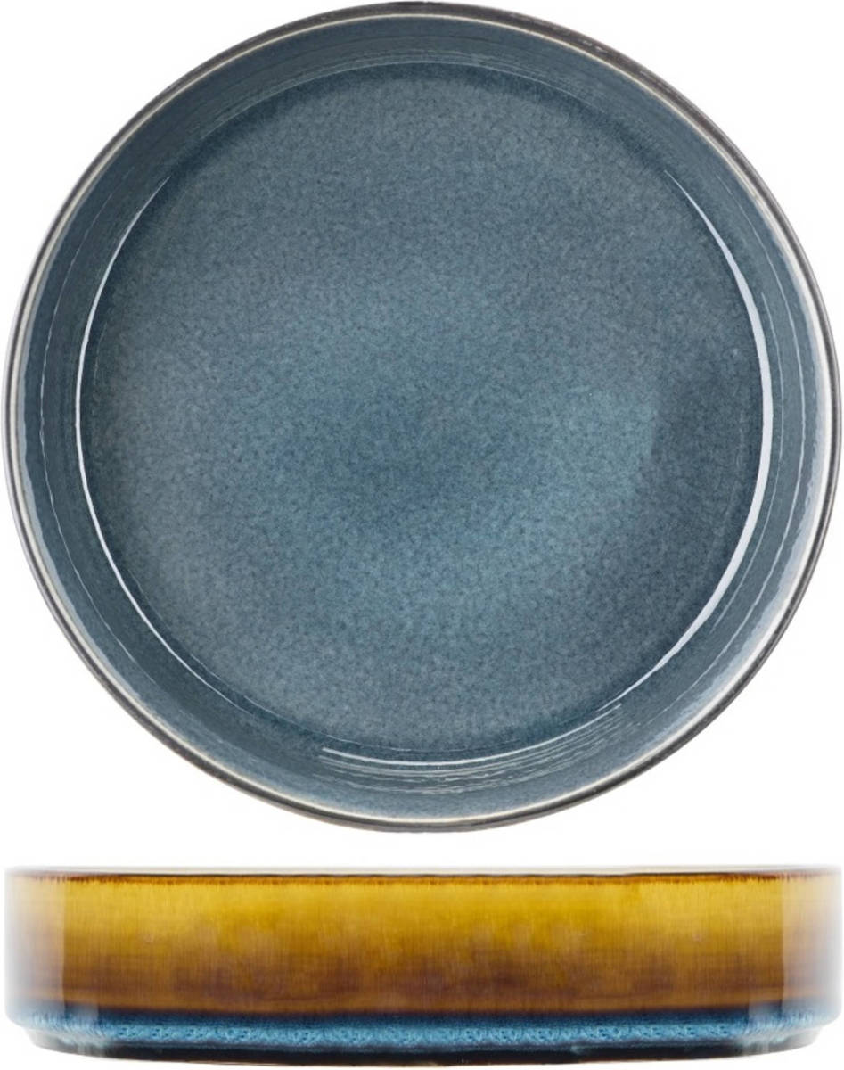 Cosy & Trendy Diep Bord Quintana Blue Ø 23 Cm